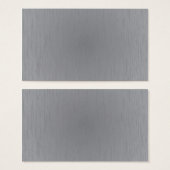 Silver Metal Look (Front & Back)