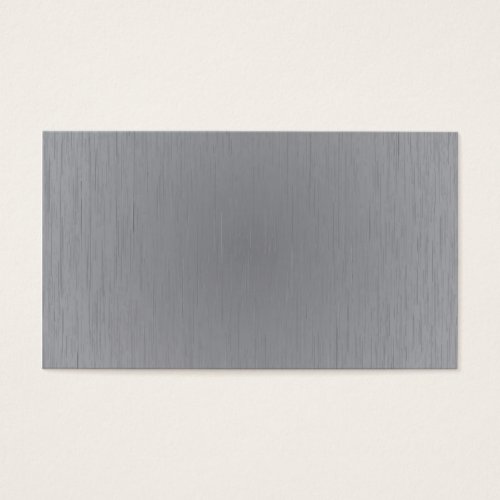Silver Metal Look Business Card