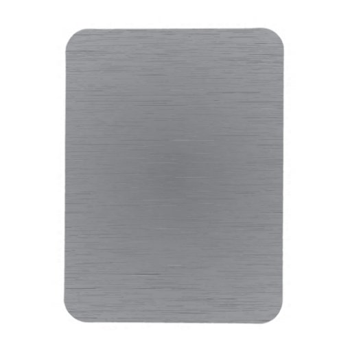 Silver Metal Look Magnet 