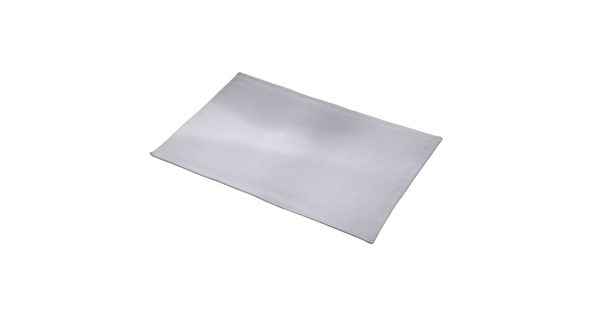 Silver Metal Placemat Zazzle