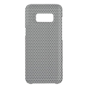 Silver Metal Screen Pattern Uncommon Samsung Galaxy S8 Case