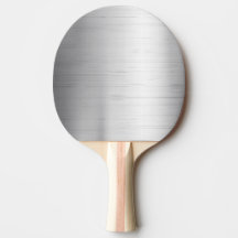 metal ping pong paddle