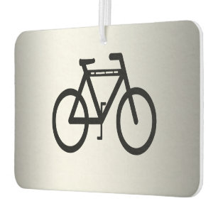 Race Car Air Fresheners Zazzle Silver Metallic Cycling Air Freshener