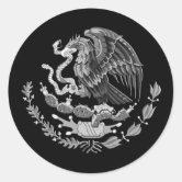 Mexico Coat of Arms - Flag of Mexico Stickers