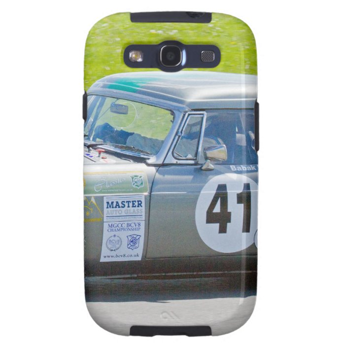 Silver MG racing car Samsung Galaxy S3 Cover