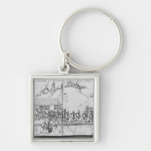 Silver mine of La Croix-aux-Mines, Lorraine 2 Keychain