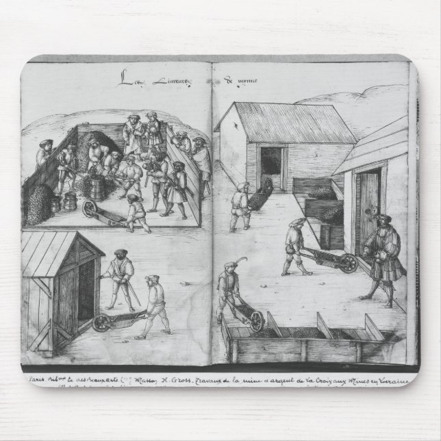 Silver mine of La Croix-aux-Mines, Lorraine Mouse Pad (Front)