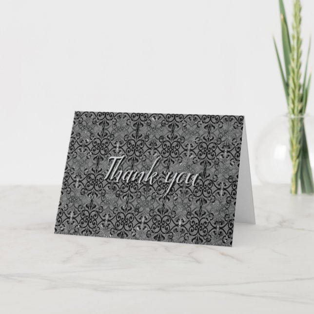 Silver Mist Thank You Card (Front)