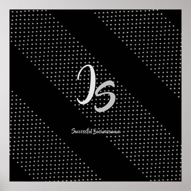 Silver Monog"Successful Businessman" collection Poster (Front)