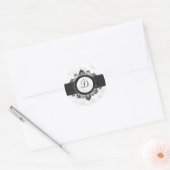 silver monogram envelope seal (Envelope)