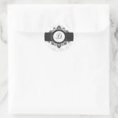 silver monogram envelope seal (Bag)