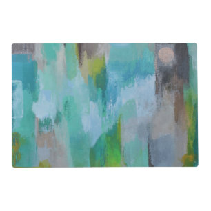 Silver Moon Laminated Placemat