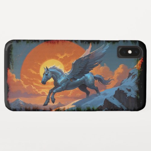 Silver Mountain Pegasus iPhone XS Max Case