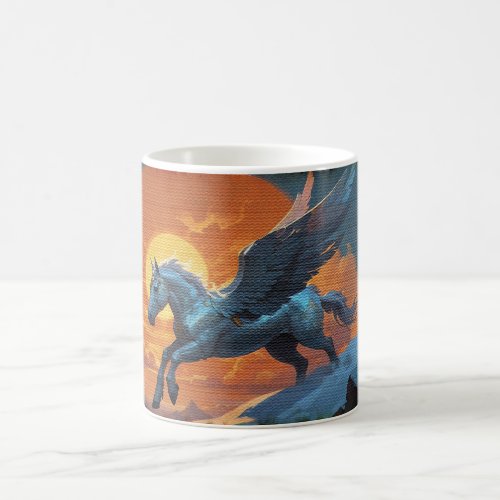 Silver Mountain Pegasus Coffee Mug