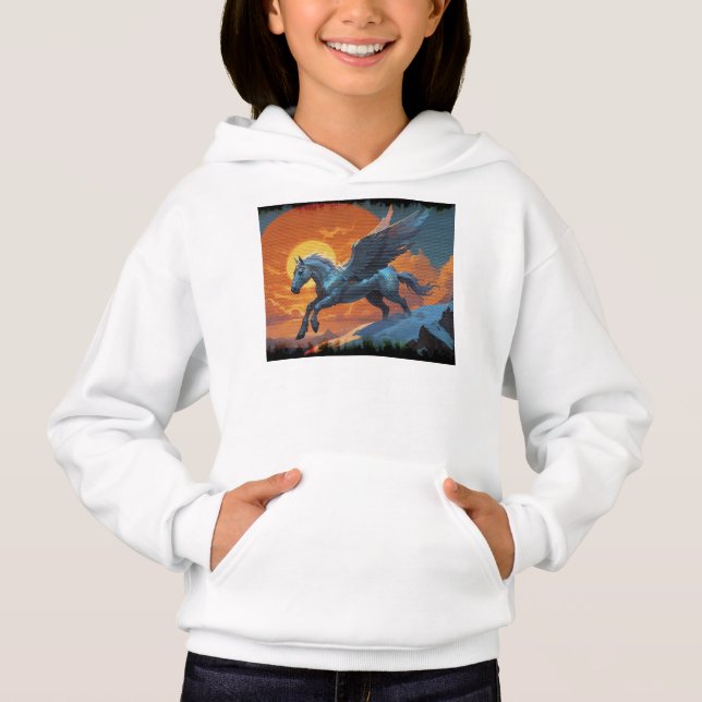 Silver Mountain Pegasus Hoodie (Front)