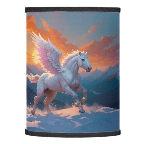 Silver Mountain Pegasus  Lamp Shade