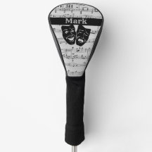 Silver Music and Theater Masks