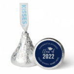 Silver Navy Modern Graduation Party Class of 2022 Hershey®'s Kisses® Silver Navy Modern Graduation Party Class of 2022 Hershey®'s Kisses®