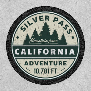 Silver pass, California hiking trails Patch