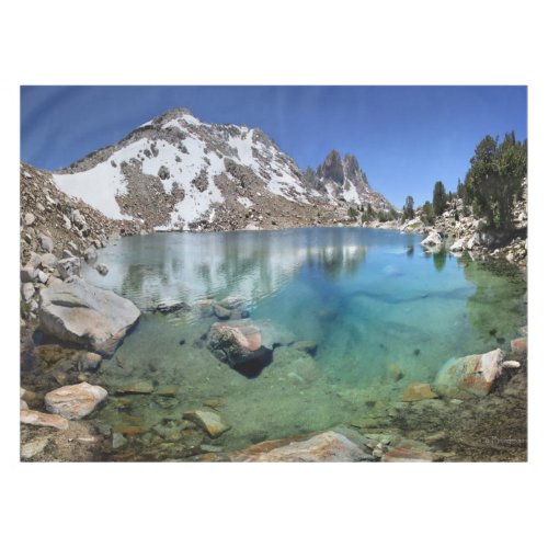 Silver Pass Tarn _ Johm Muir Trail Tablecloth