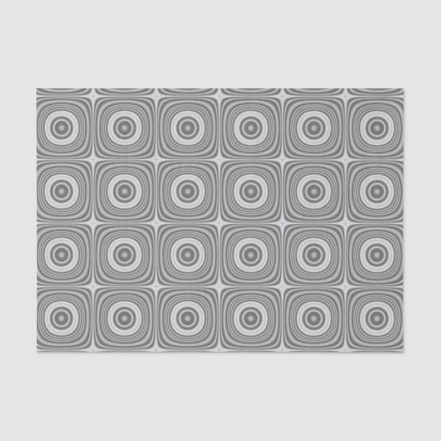 Silver Pattern Tissue Paper (Front)