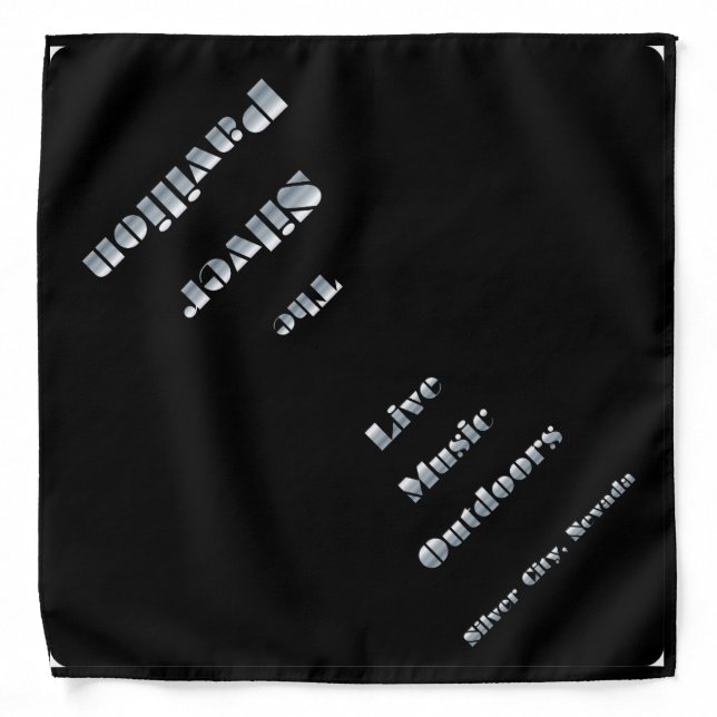 Silver Pavilion Bandana (Front)