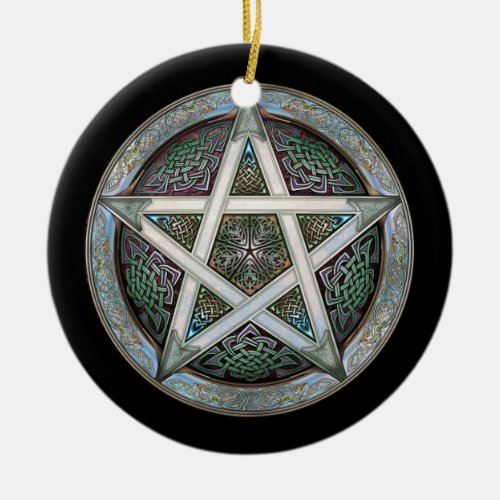 Silver Pentacle Pendant/Ornament