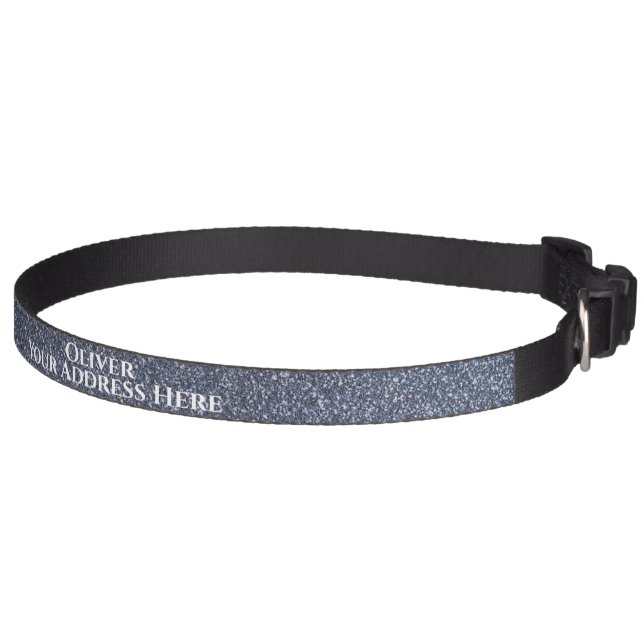 Silver pet collar (Right)