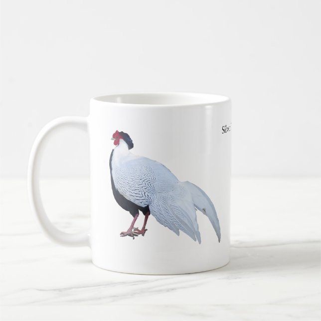 Silver Pheasant mug (Left)