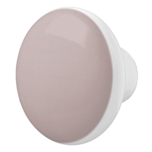 Silver Pink Solid Color Ceramic Knob
