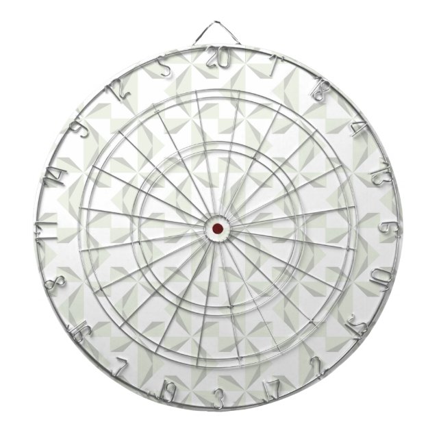 Silver Pinwheels Dart Board (Front)