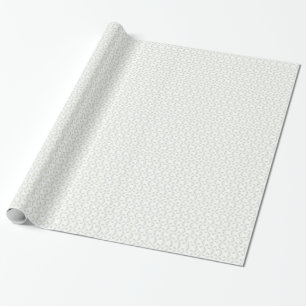 Silver Pinwheels Wrapping Paper
