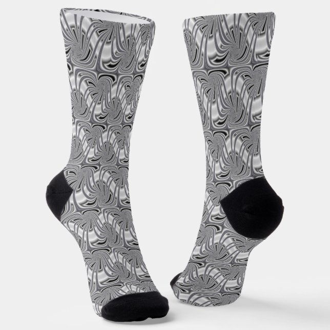 Silver Plate Socks (Angled)