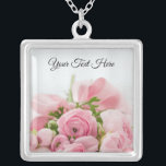 Silver Plate Wedding Locket Necklace<br><div class="desc">Customize as you wish</div>