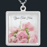 Silver Plate Wedding Locket Necklace<br><div class="desc">Customize as you wish</div>
