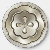 Silver Plate Wireless Charger (Front)