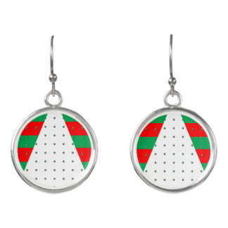 Silver-plated Drop Earrings