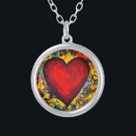 Silver Plated Heart Necklace<br><div class="desc">heart Silver Plated Necklace</div>