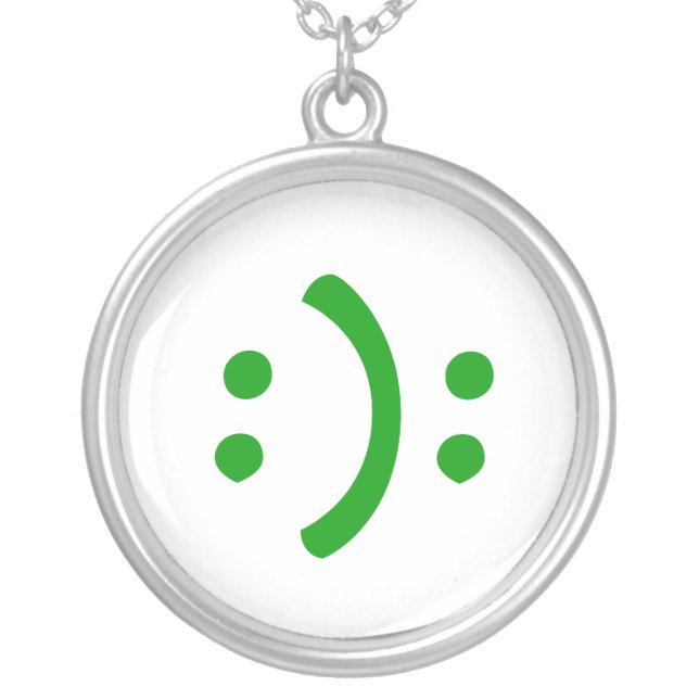 :): SILVER PLATED NECKLACE (Front)