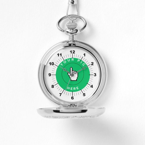 Silver Pocket Watch _ Personalized  