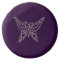 Silver Purple Celtic Butterfly Curling Knots