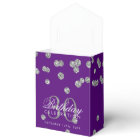 Silver Purple Thank You 30th Birthday Confetti