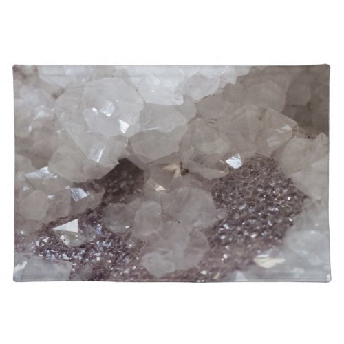 Silver  Quartz Crystal Placemat