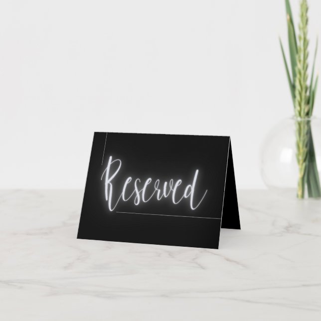 Silver Reserved | Card (Front)