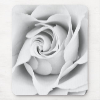 Silver rose mousepad