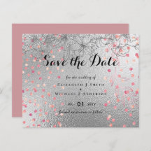 Silver Rosegold WEDDING Metallic Glitter BUDGET