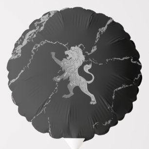 Silver Royal Lion Balloon