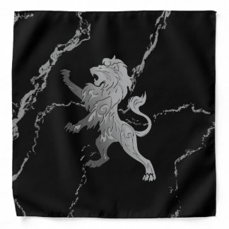 Silver Royal Lion Bandana
