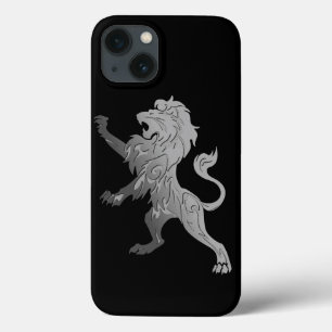 Silver Royal Lion iPhone 13 Case