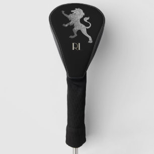 Silver Royal Lion Golf Head Cover